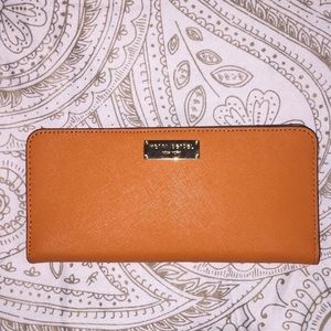 Henri Bendel Snap Wallet 🍊🧡